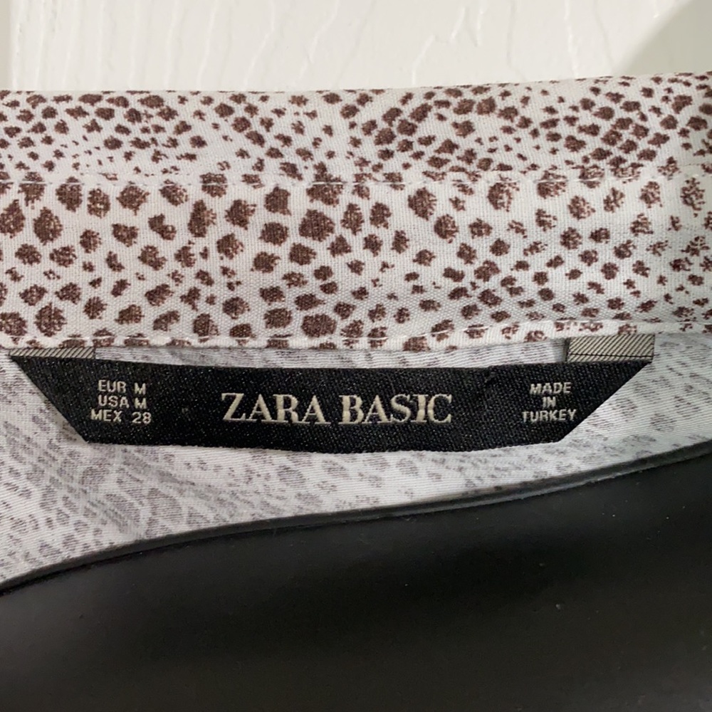 Zara Basic Long Sleeve 3/4 Button Pullover Asymme… - image 3